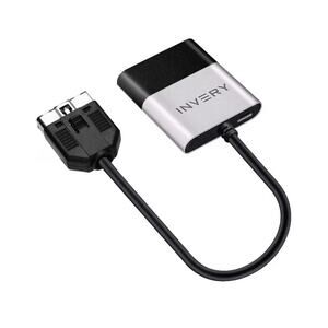Invery Airdual Bluetooth 5.0 aptX-HD Adapter for Land Rover, Range Rover, Jaguar